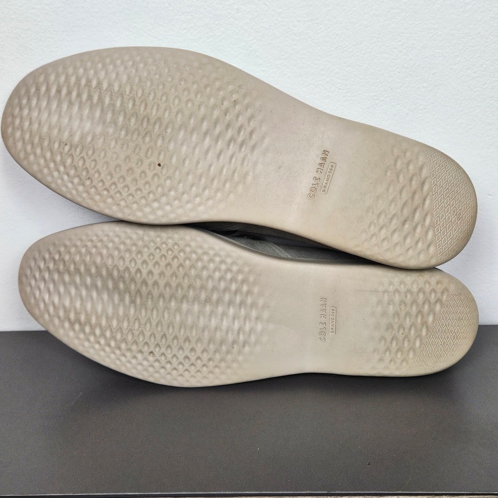 Cole Haan Mens Loafers Size 13 OriginalGrand Grey Nubuck Leather Slip On C39556 - Picture 8 of 11